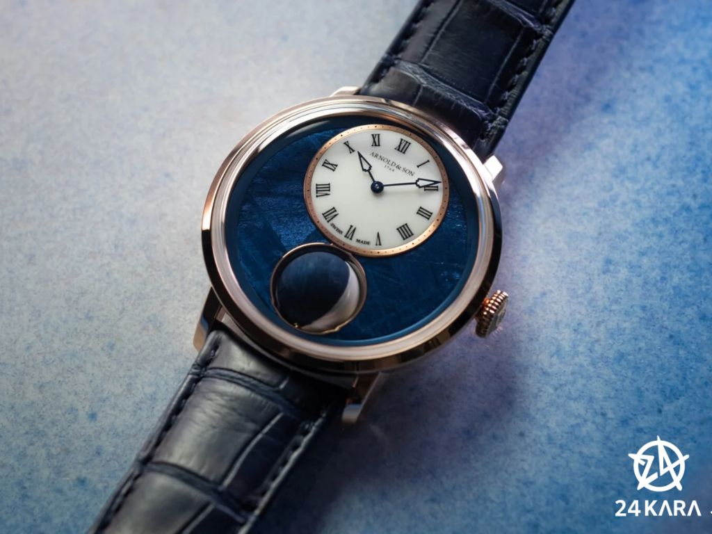 Giới thiệu đồng hồ Arnold & Son Luna Magna Red Gold Meteorite 1LMAR.Z01A.C211R mới