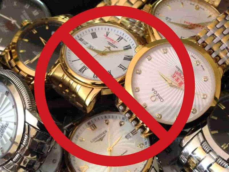 400 chiếc đồng hồ có dấu hiệu giả mạo Citizen, Tissot, Longines