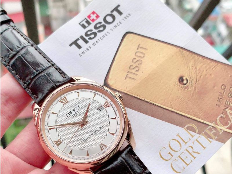 3 mẫu đồng hồ Tissot vàng khối bán chạy nhất 2019