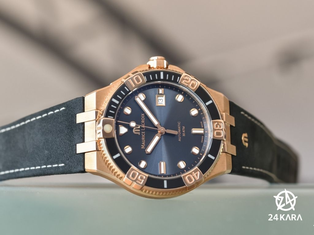 Giới thiệu đồng hồ Maurice Lacroix Aikon Venturer Bronze 43mm Anthracite AI6058-BRZ0B-330-2 mới